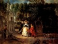 Rubens dans son jardin avec Helena Fourment Baroque Peter Paul Rubens